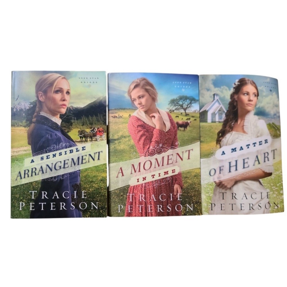 Tracie Peterson Lone Star Brides Book Series Sensible Arrangement Moment In Time